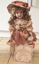 Leonardo collection LIMITED EDITION porcelain doll ELAINE 307/2000