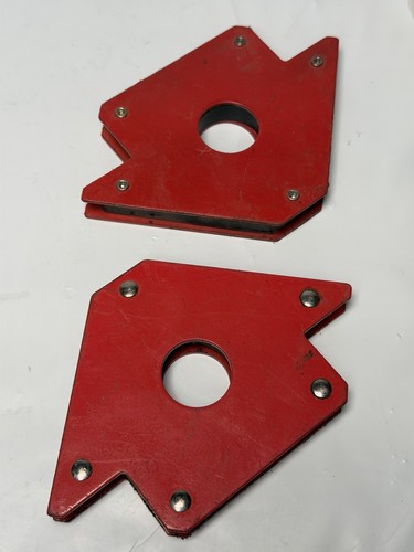 Compact Multi-Angle Welding Magnet 4-1/18" Height 6" Length LOT OF 2
