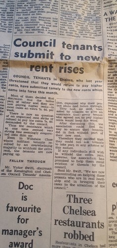 La Poste CHELSEA vendredi 29 avril 1966. Pages avant et arrière uniquement. - Photo 7/15