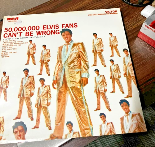50000000 Elvis Fans Can’t Be Wrong Gold Records Vol 2 LSP-2075(e) Sealed Mint