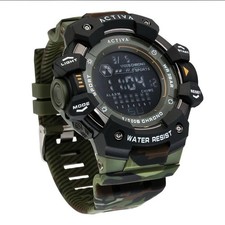 Activa ArmourX Invicta Men's Digital Watch - 50mm. Camouflage. ACW8050MC-004
