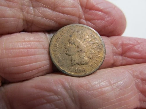 1868 Indian Head Cent~ Better Date "Even Better Price" Fill That Album Spot!