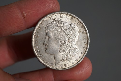 Morgan Silber Dollar 1891 - höhere Qualität