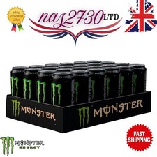 Monster Energy Drink Can 500 ml (Pack of 24) Free And Fast Dispatch New