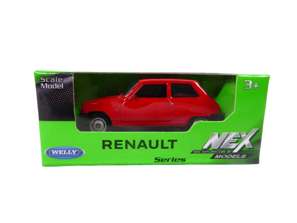 Renault 5 R5 - 3 inches (7cm) Welly Diecast Toy Model Car 52361W - Image 3 of 3