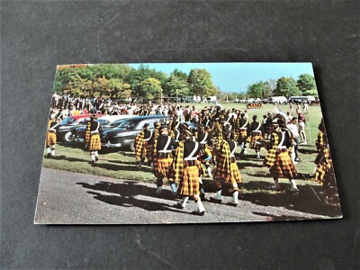 Autumn Spectacle, Wooster College - Wooster, Ohio - 1957 Postmarked Postcard.