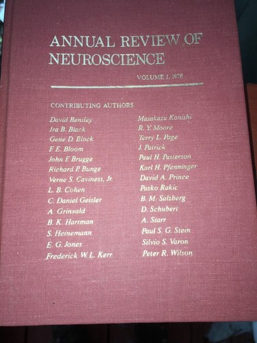 Annual Review of Neuroscience, Volumes 1-8 - Picture 2 of 3