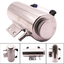0.5L Alloy Aluminum Overflow Coolant Tank Reservoir Cooling Radiator Water Catch