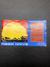 NOTICE SEULE Le roi lion Sega MegaDrive Mega Drive MD