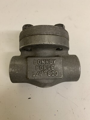 BONNEY FORGE HL41+SL 3/4'' 800 A105N Piston Check Valve Thread End Bellows Sealed