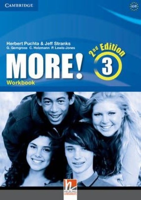 More! Level 3 Workbook Puchta EFL Paperback Cambridge-Helbling 9781107665064 2e