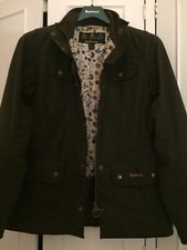 ▪️barbour Liberty Rustic Kate Wax Jacket Uk8 Eu34 Brown /used Around 5 Times