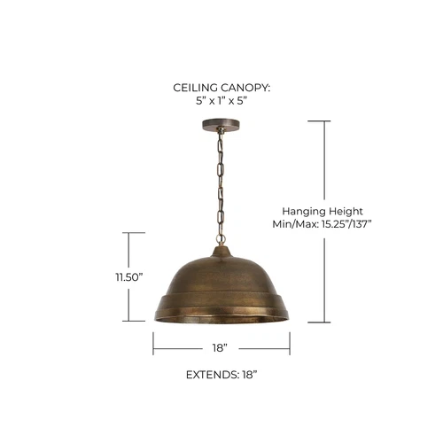 Capital Lighting 330311XB Sedona Handcrafted Sand-Cast Aluminum Industrial Me... - Picture 3 of 4