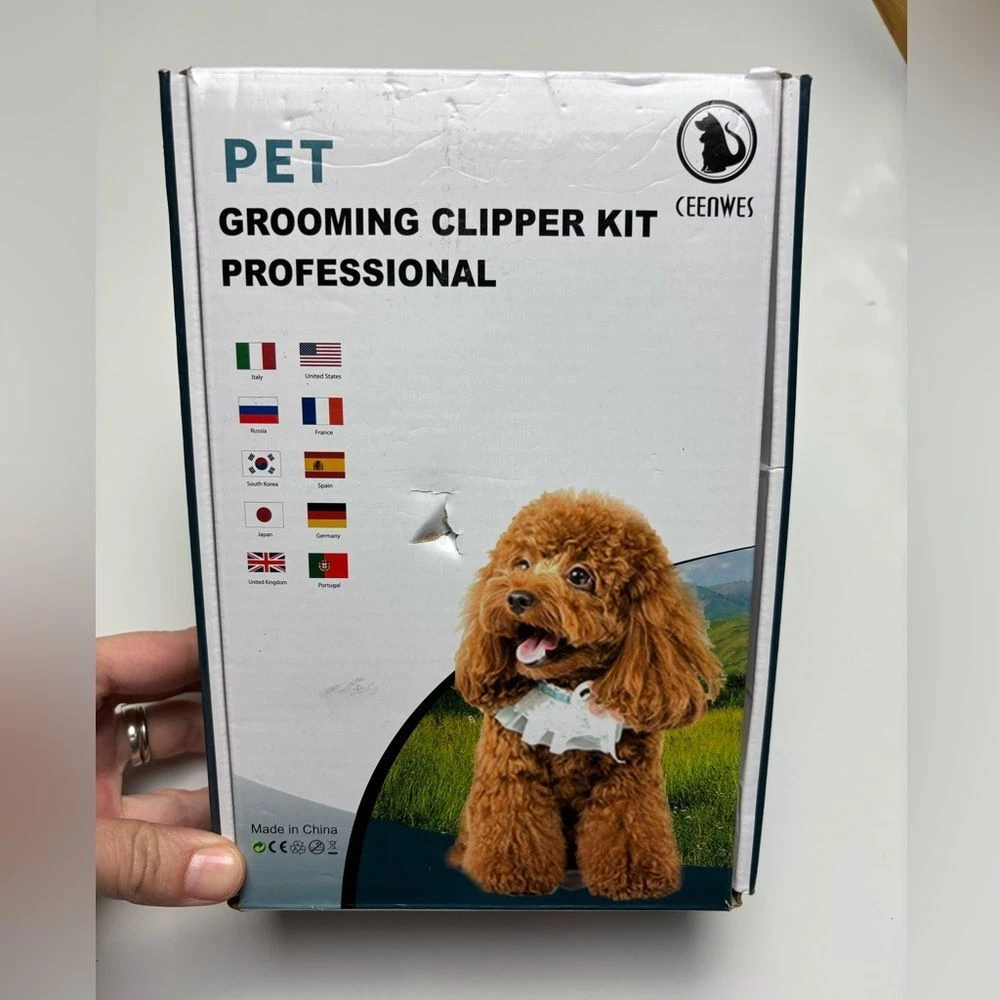 Ceenwes Pet grooming clipper kit professional