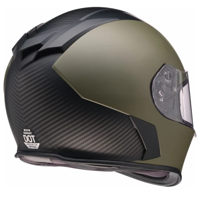 Z1R Warrant Full face Street Motorcycle Helmet - Pick Size & Color - Image 4 of 4