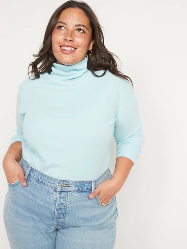 NWT Old Navy Ceramic Blue Rib-Knit 
