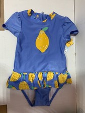 Cat Jack Girl's One-Piece Pear Ruffle Swimsuit - Size 3T