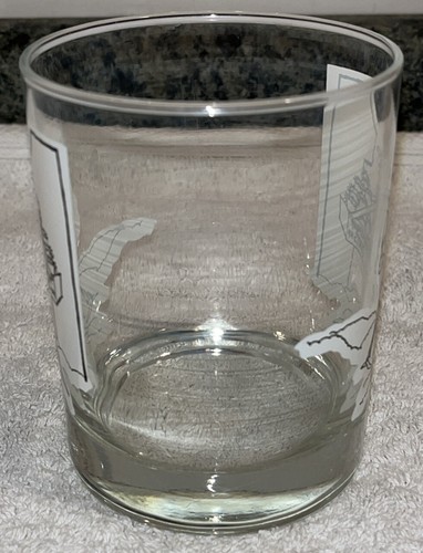 Vtg #1 USAO Cartoon Comic Golf Themed Whiskey Tumbler - Picture 4 of 7