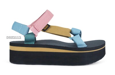 Teva Flatform Universal Light Multi Platform Sandals Womens Size 9 *NIB*