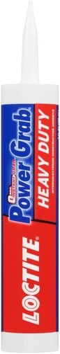 Loctite Power Grab Express Heavy Duty Construction Adhesive, 9 fl oz Cartridge