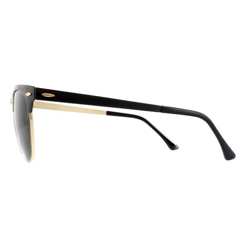 Ray-Ban Sonnenbrille Clubmaster Metal RB3716 187 Gold Top On Schwarz Grün - Bild 3 von 6