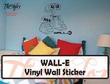 Wall-E Pixar Cartoon logo Wall Vinyl Sticker