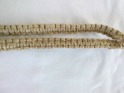 HEMP  SURFER NECKLACE 22''Adj   Men Women Teens Macrame Boho  USA Seller