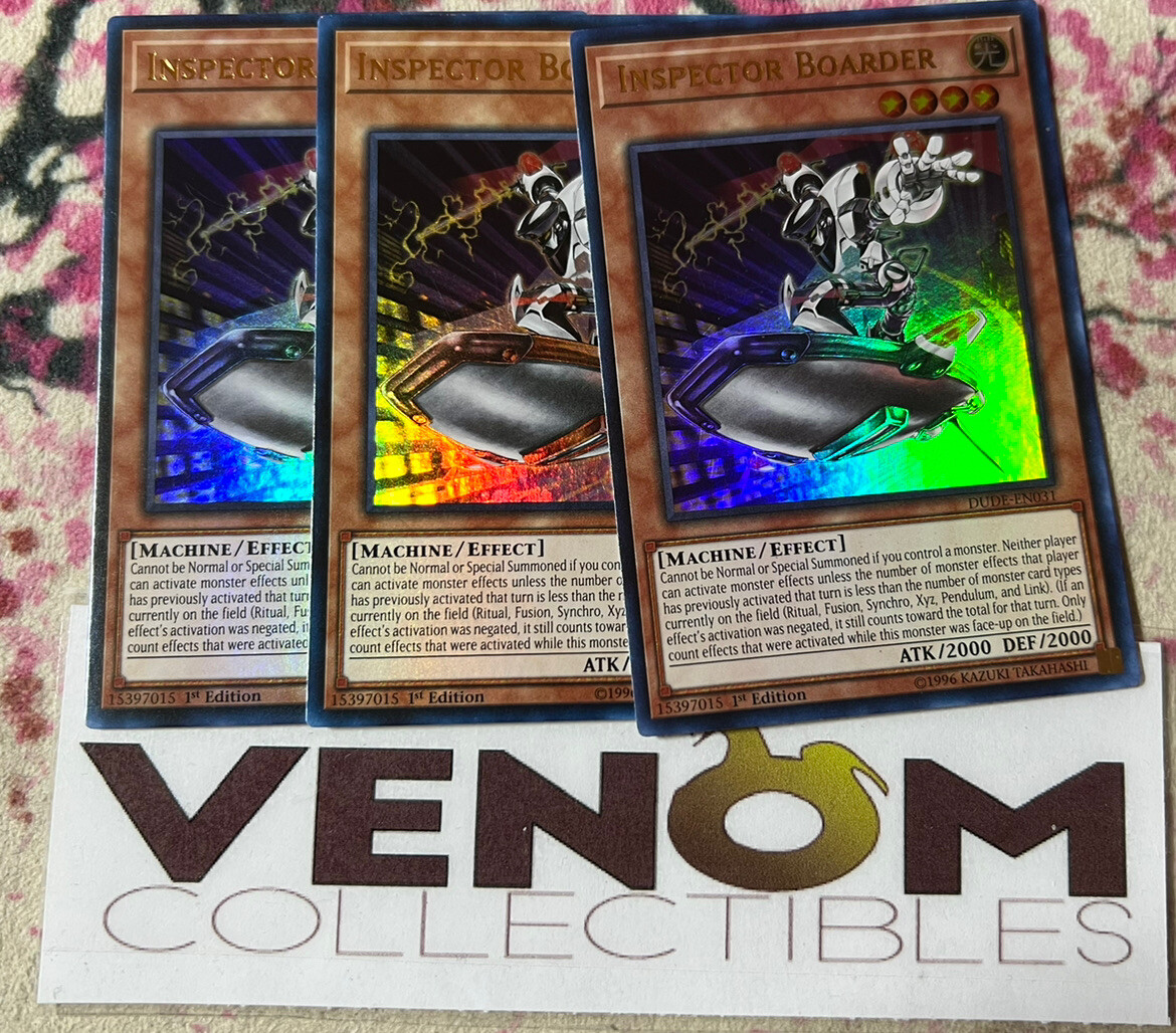 yugioh inspector boarder deck Inspector Boarder - Duel Devastator [ULTRA RARE]