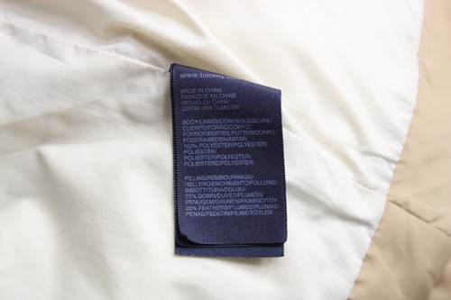 Tommy Hilfiger Chaqueta Mujer XS Down Acolchado Desmontable Borde Piel Sintética - Imagen 7 de 17
