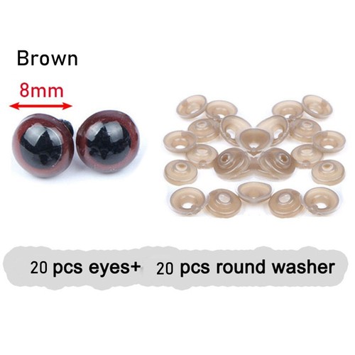 Parts Bear Animal Accessories Puppet Crystal Eye Eyes Crafts Dolls DIY Tools - Picture 18 of 21