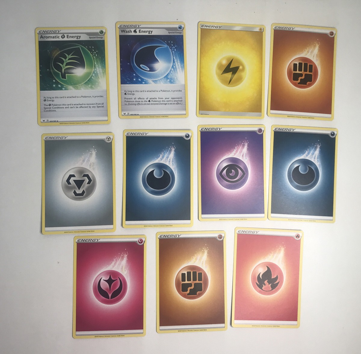 all energy cards in pokemon Amazon.com: Pokemon 151 Cosmos Foil Energy Card Lot - Complete Set