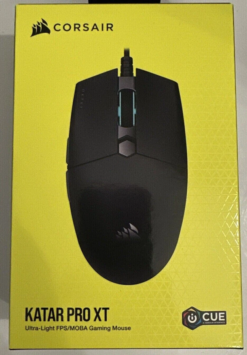 Brand New Corsair KATAR PRO XT Ultra Light Gaming Mouse Compact