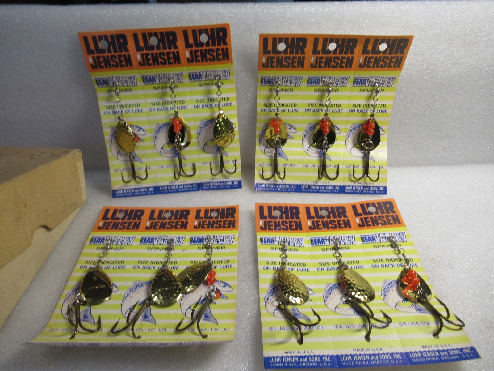 Entire Lot Of 12 Luhr Jensen Bear Valley Casting Trolling Salmon Spinners Size 2 - Image 7
