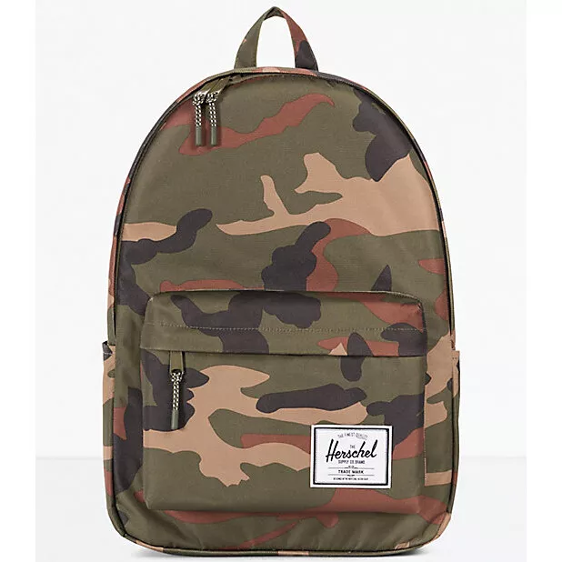 Herschel black hotsell camo backpack
