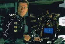 JÜRGEN PROCHNOW signed Autogramm 20x30cm JUDGE DREDD in Person autograph COA