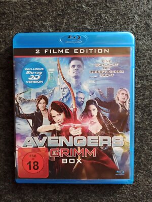 Avengers Grim Box (2 Filme DVD - FSK 18) Rarität ! sehr guter Zustand ! -4473-