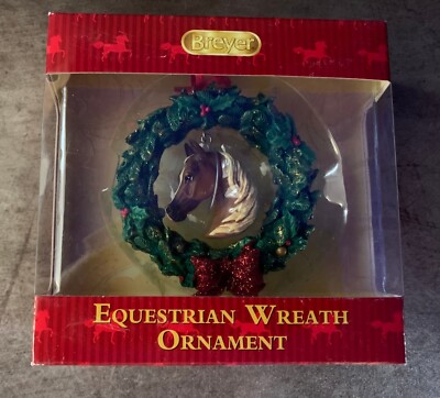Breyer Horse Equestrian Wreath Ornament (No. 700641)
