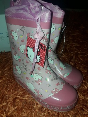 stivali pioggia hello kitty