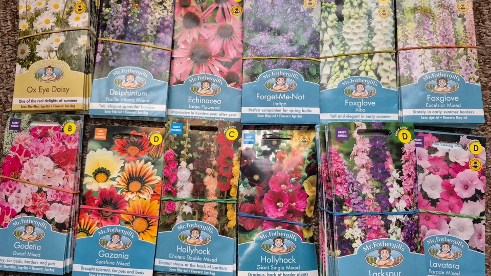 Mixed Job Lots of Mr Fothergill's FLOWER Seeds - 2025 SOW BY DATES - Image 4 of 4