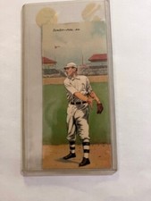 1911 T201 Mecca Double Folder with  Chief Bender and Reuben Oldring on the card