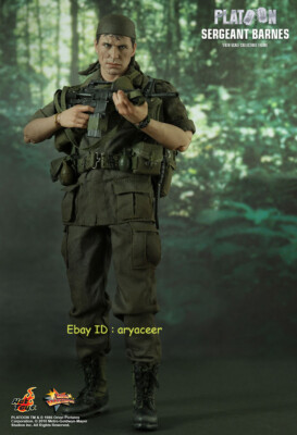 ミリタリー HOT TOYS Platoon Sergeant Barnes. Hot Toys MMS141 Platoon Sergeant Barnes 1/6 Action Figure In Stock