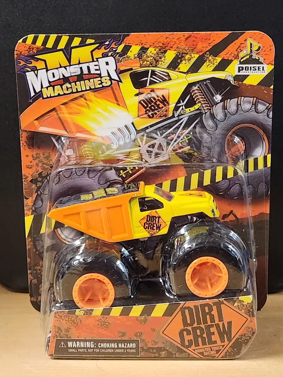 Dirt Crew MONSTER JAM Truck 2022 1/64 Monster Machines Promo Series