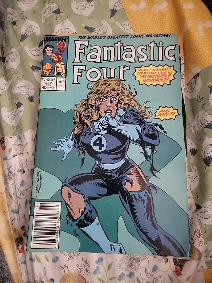332 Fantastic Four Who What Invisible Woman Marvel | eBay
