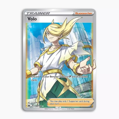 Pokémon TCG: Lost Origin - Volo Trainer Ultra Rare
