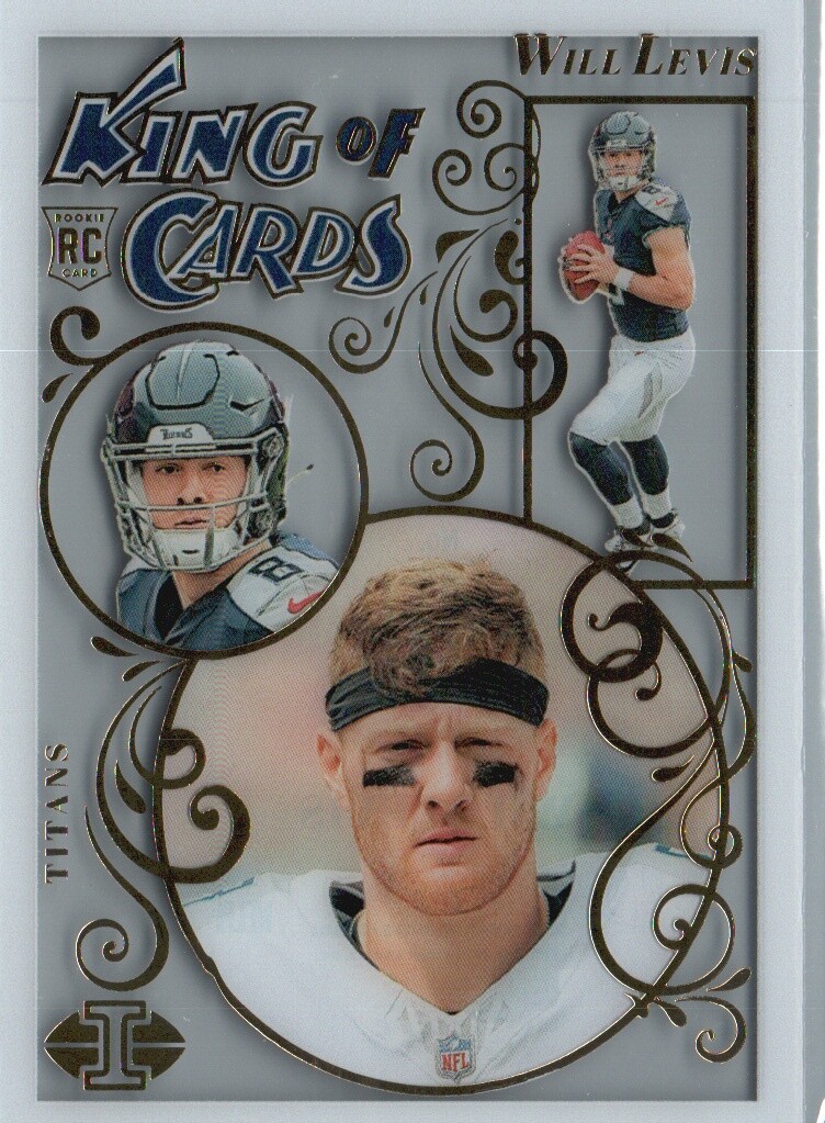 2023 Panini Illusions #20 Will Levis King of Cards