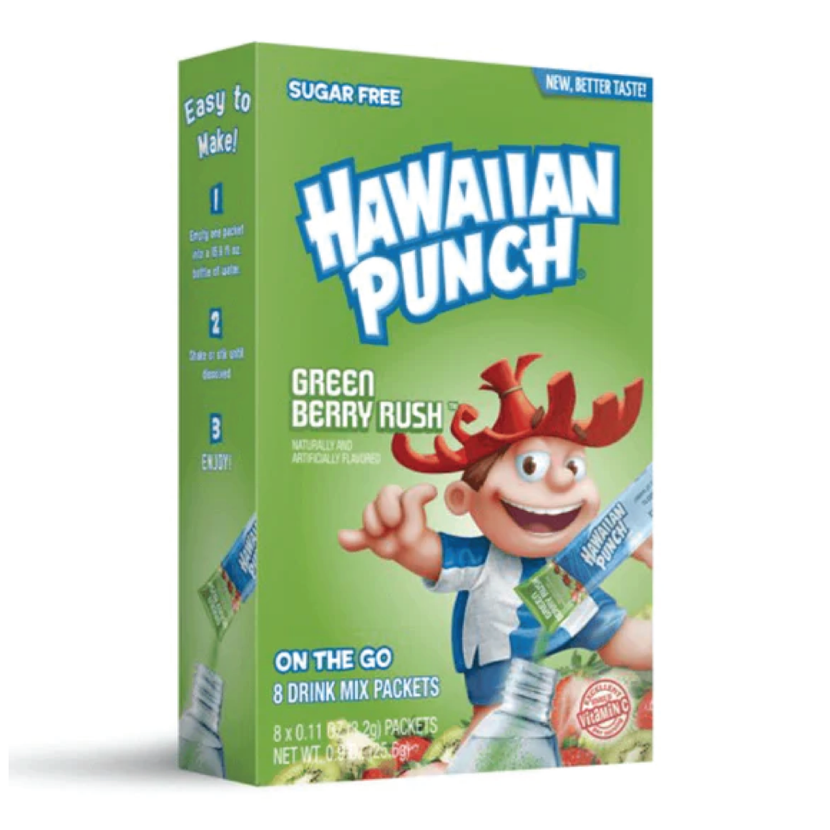 Hawaiian Punch Singles to Go Sugar Berry Blue Typhoon 8 Ct (pack