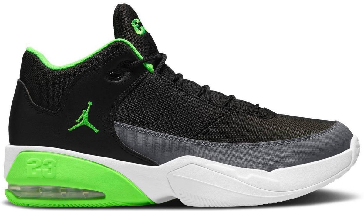 Jordan Max Aura 3 Black Green Strike for Sale | Authenticity