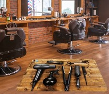 3D Image Design RAIG963 Barber Shop Mat Elegant Photo Carpet Rug Sinsin