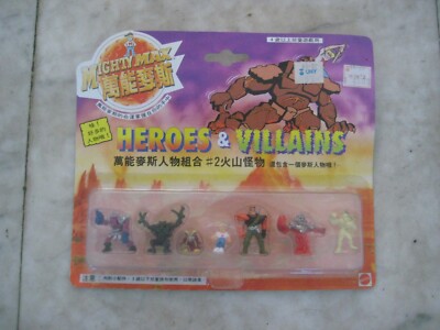 NEW Vtg 1994 Mattel Mighty Max Heroes & Villains Collection #2
