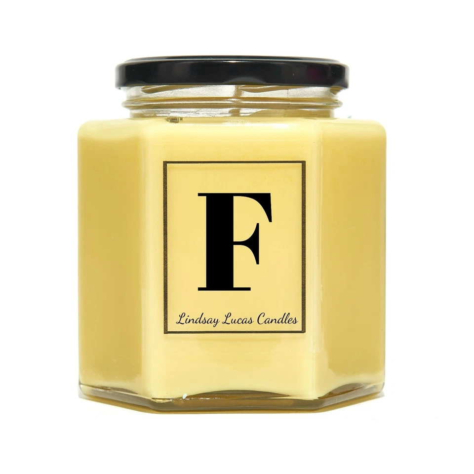 Letter F Alphabet Scented Candle - Image 3 of 4
